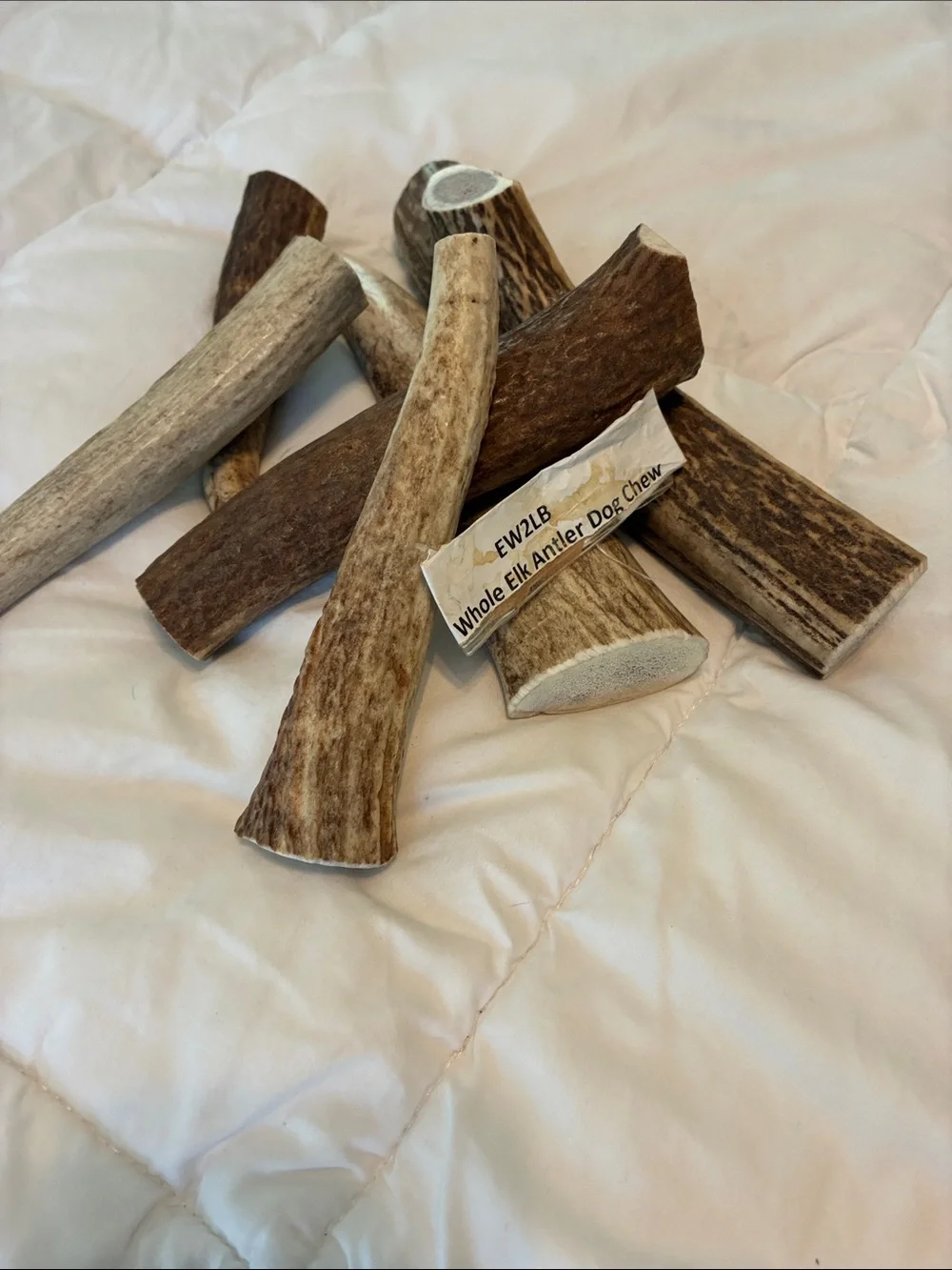 Natural Whole Elk Antler Chew for Dogs - ONLY USA ELK Natural Product!